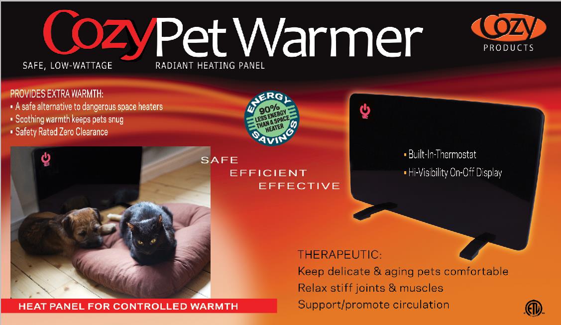 Cozy Pet Warmer Flat Panel Heater