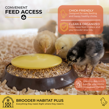 Cozy Chickens™ Brooder Habitat Plus