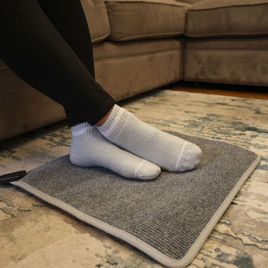 Cozy Toes™ Heated Carpet Mat
