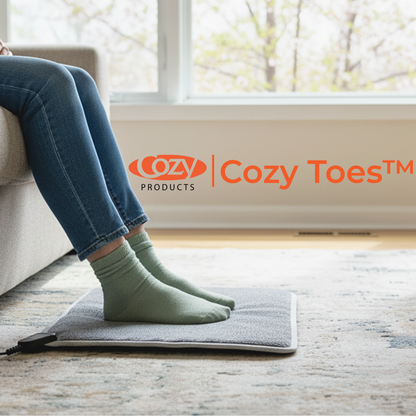 Cozy Toes™ Heated Carpet Mat