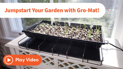 grow tent heat mat Gro-Mat® Heated Seedling Mat – Cozy Products®
