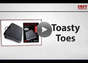 Cozy Products Toasty Toes Heated Footrest